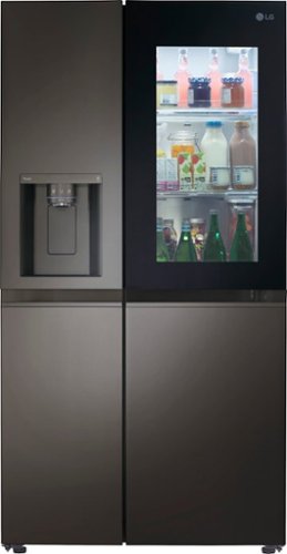 $999 PICKUP! 27 Cu. Ft. Side-by-Side Smart Refrigerator with Door in Door Craft Ice and InstaView
