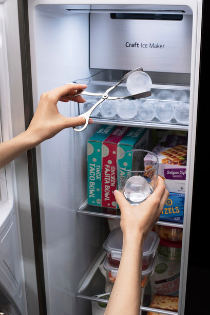 $999 PICKUP! 27 Cu. Ft. Side-by-Side Smart Refrigerator with Door in Door Craft Ice and InstaView