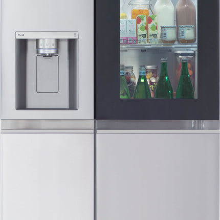 $999 PICKUP! 27 Cu. Ft. Side-by-Side Smart Refrigerator with Door in Door Craft Ice and InstaView
