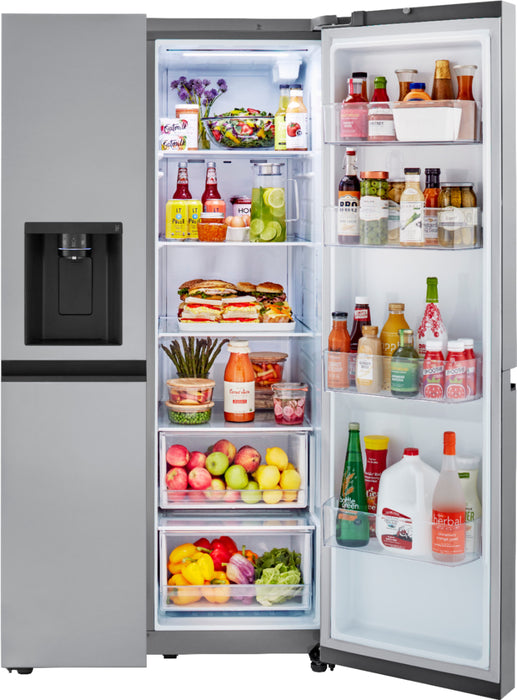 Clearance 27 cu. ft. Side-by-Side Refrigerator with Craft Ice™