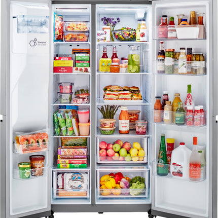27 cu. ft. Side-by-Side Refrigerator with Craft Ice™