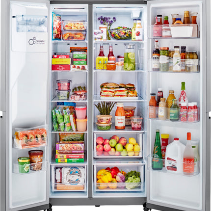 Clearance 27 cu. ft. Side-by-Side Refrigerator with Craft Ice™