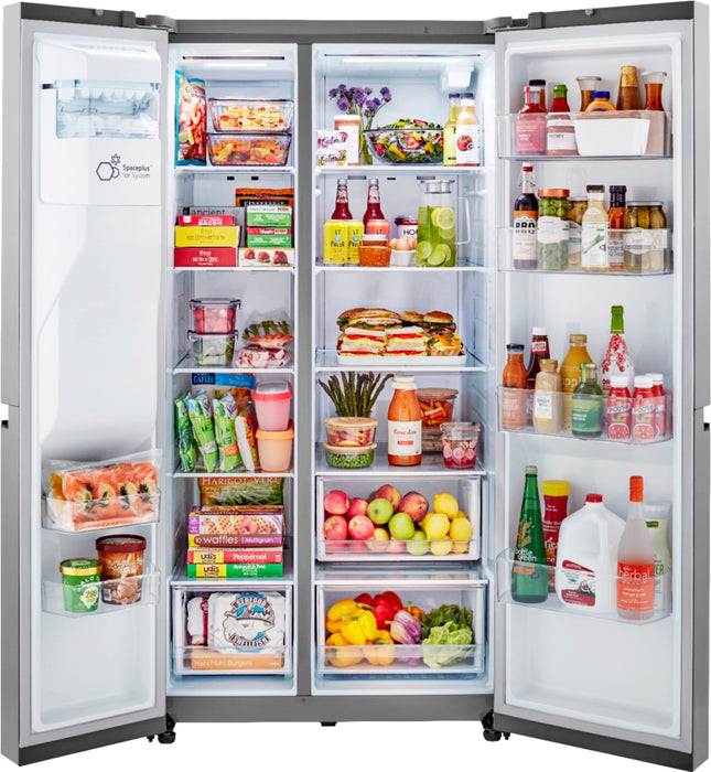 Clearance 27 cu. ft. Side-by-Side Refrigerator with Craft Ice™