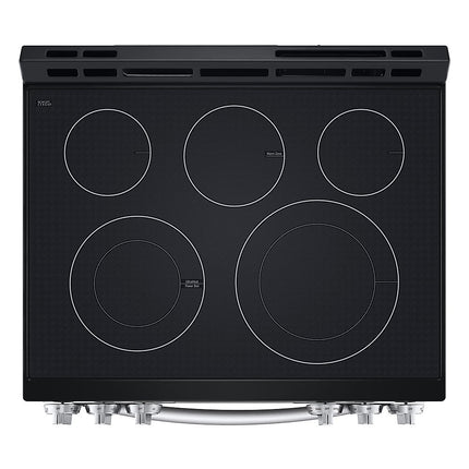 LG - 6.3 Cu. Ft. Smart Slide-In Electric True Convection Range with EasyClean and AirFry