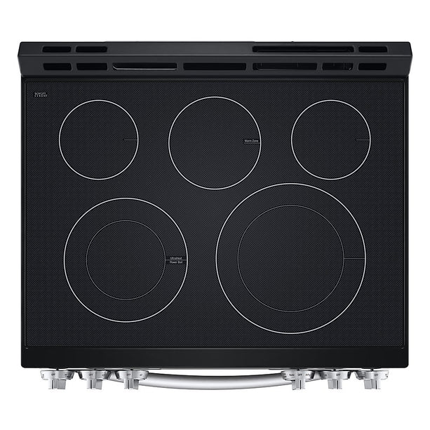 LG - 6.3 Cu. Ft. Smart Slide-In Electric True Convection Range with EasyClean and AirFry