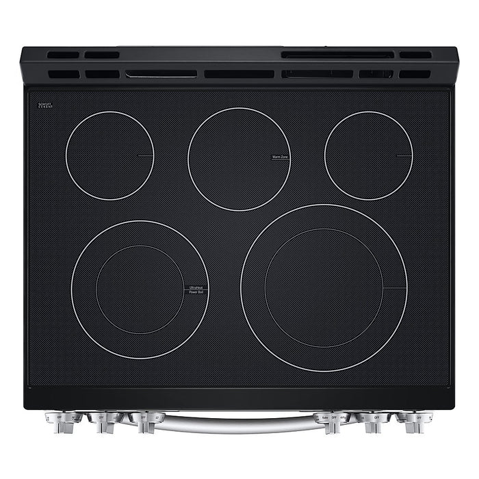 LG - 6.3 Cu. Ft. Smart Slide-In Electric True Convection Range with EasyClean and AirFry