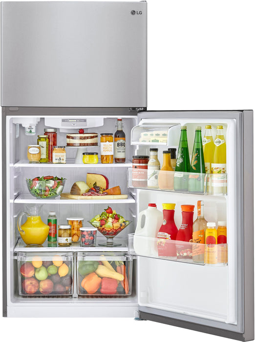 Clearance LG 24 Cu Ft Top Mount Refrigerator with Ice Maker Garage Ready (Slightly Used)
