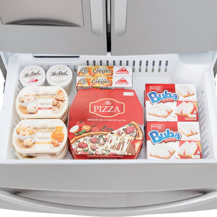 29 Cu. Ft. 4-Door French Door Smart Refrigerator with Water Dispenser