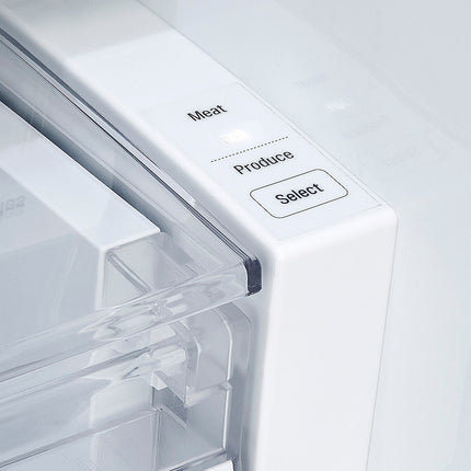25 Cu. Ft. French Door Smart Refrigerator with Slim SpacePlus Ice - Stainless steel