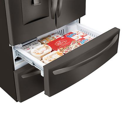 29 Cu. Ft. 4-Door French Door Smart Refrigerator with Water Dispenser