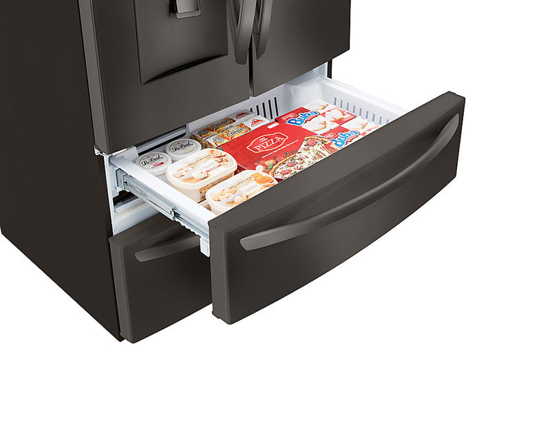 29 Cu. Ft. 4-Door French Door Smart Refrigerator with Water Dispenser