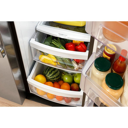 GE - 23.0 Cu. Ft. Side-By-Side Refrigerator