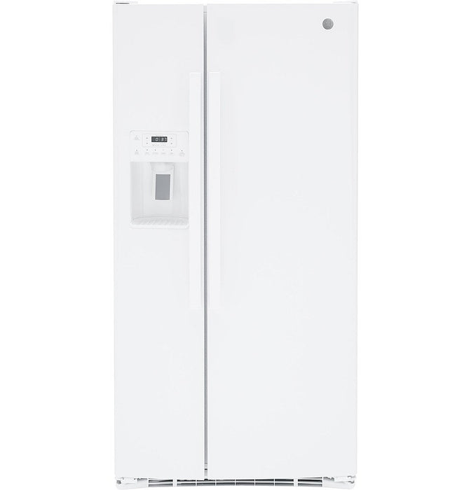 GE - 23.0 Cu. Ft. Side-By-Side Refrigerator
