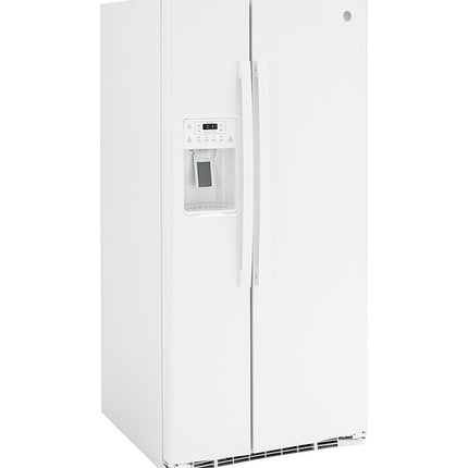 GE - 23.0 Cu. Ft. Side-By-Side Refrigerator