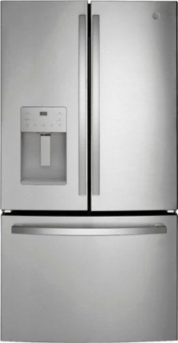 GE - ENERGY STAR® 25.7 Cu. Ft. Fingerprint Resistant French-Door Refrigerator