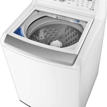 LG - 4.8 Cu. Ft. High-Efficiency Smart Top Load Washer with 4 Way Agitator and TurboDrum