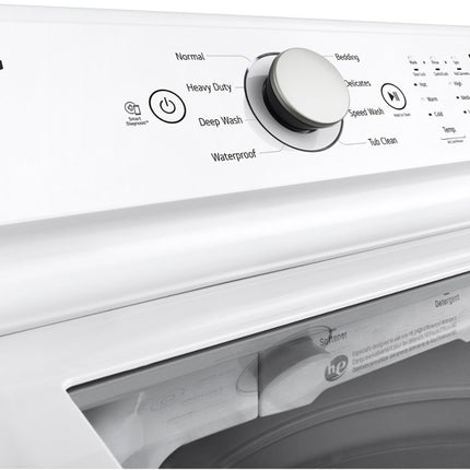 LG - 4.8 Cu. Ft. High-Efficiency Smart Top Load Washer with 4 Way Agitator and TurboDrum