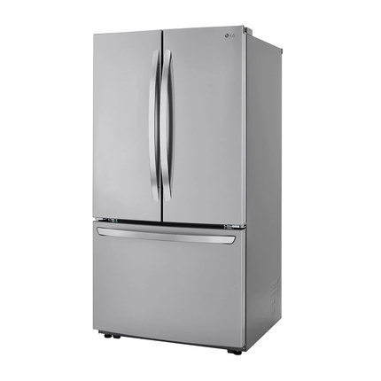 LG 29 cu. ft. French‑Door Refrigerator — Large Capacity, Built‑in Ice Maker, Smart Cooling