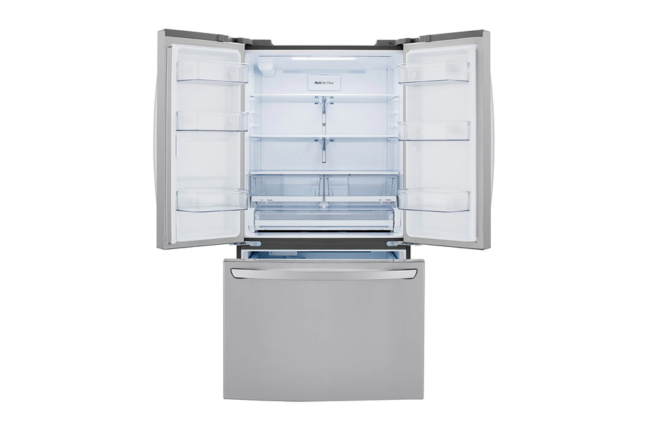 LG 29 cu. ft. French‑Door Refrigerator — Large Capacity, Built‑in Ice Maker, Smart Cooling