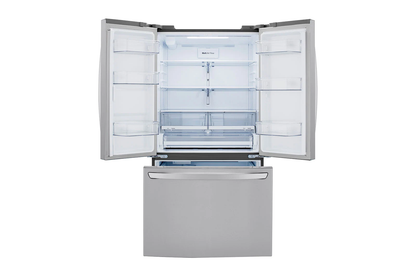 LG 29 cu. ft. French‑Door Refrigerator — Large Capacity, Built‑in Ice Maker, Smart Cooling