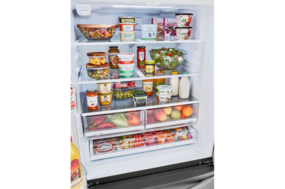 LG 29 cu. ft. French‑Door Refrigerator — Large Capacity, Built‑in Ice Maker, Smart Cooling