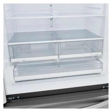 LG 29 cu. ft. French‑Door Refrigerator — Large Capacity, Built‑in Ice Maker, Smart Cooling