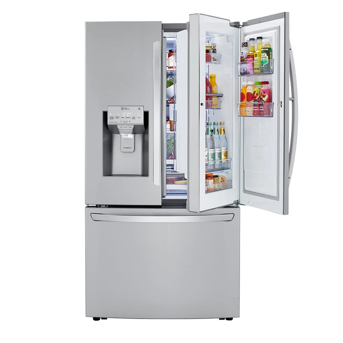 30 cu. ft. French Door Smart Refrigerator, Door-In-Door, Dual Ice