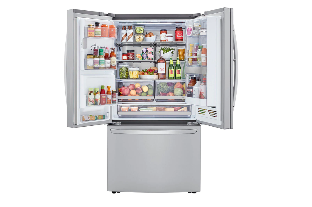 Clearance 30 cu. ft. French Door Smart Refrigerator, Door-In-Door, Dual Ice Makers with Craft Ice, PrintProof Stainless Steel