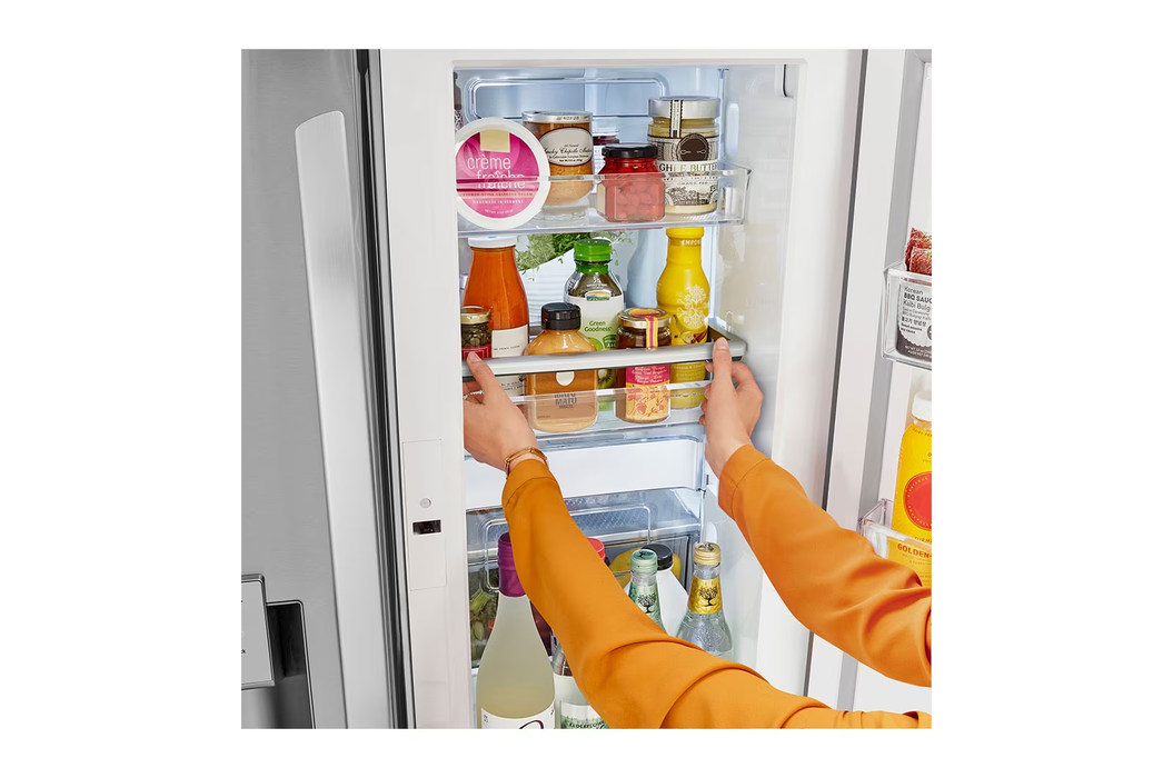 Clearance 30 cu. ft. French Door Smart Refrigerator, Door-In-Door, Dual Ice Makers with Craft Ice, PrintProof Stainless Steel