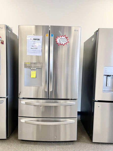 29 Cu. Ft. 4-Door French Door Smart Refrigerator with Water Dispenser