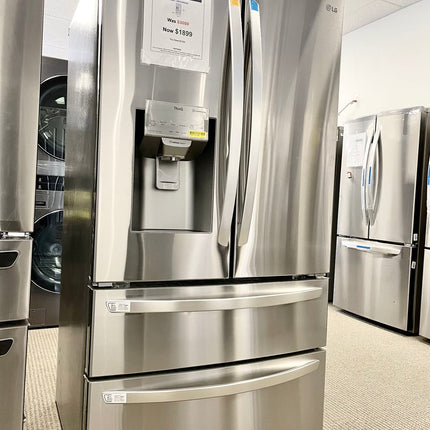 28 Cu. Ft. 4-Door French Door Smart Wi-Fi Enabled Refrigerator PrintProof