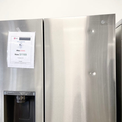 Clearance 27 cu. ft. Side-by-Side Refrigerator with Craft Ice™